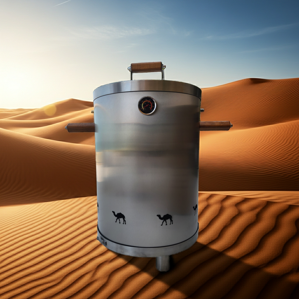 Barrel BBQ - grill up to 60lbs with the big barrel